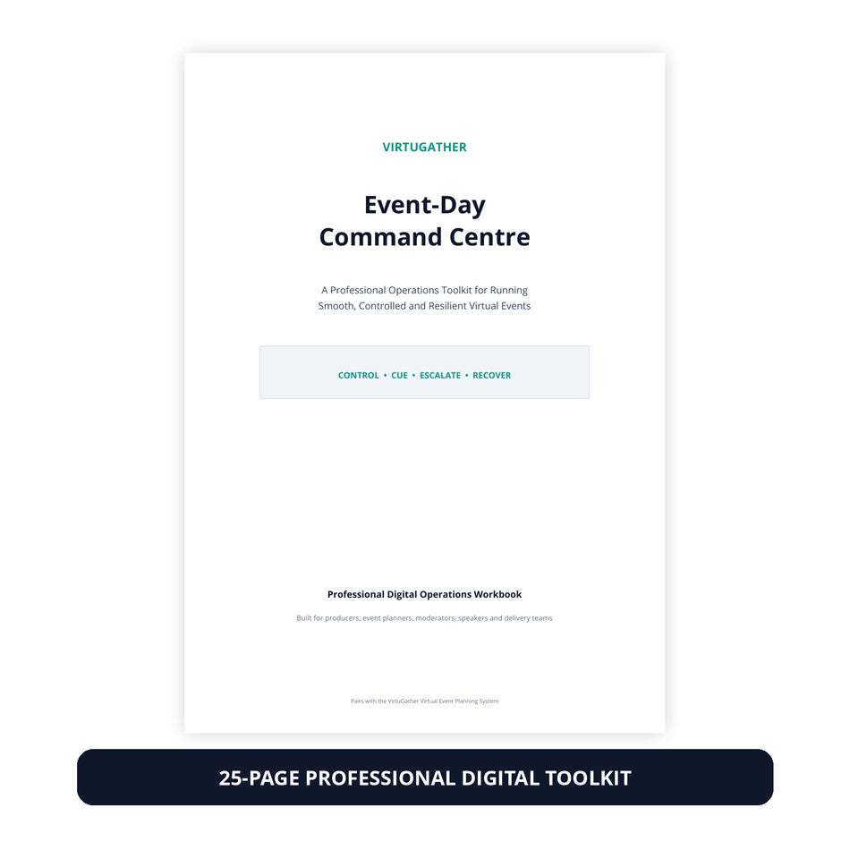 VirtuGather Event-Day Command Centre