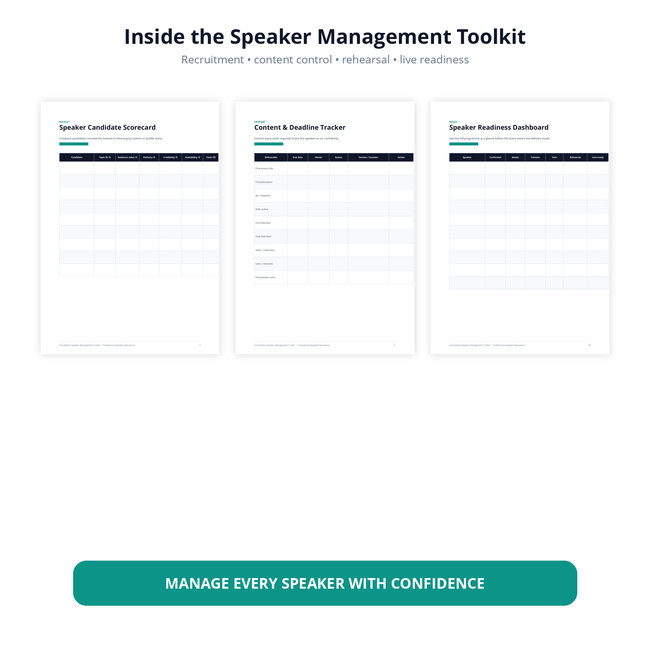 Inside VirtuGather Speaker Management Toolkit