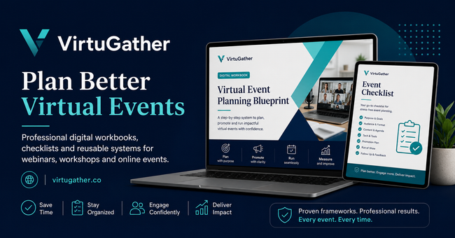 Inside VirtuGather Virtual Event Planning System