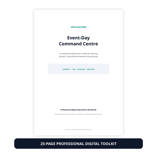 VirtuGather Event-Day Command Centre