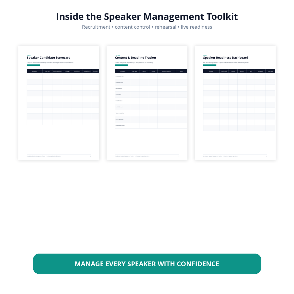 Preview pages from VirtuGather Speaker Management Toolkit