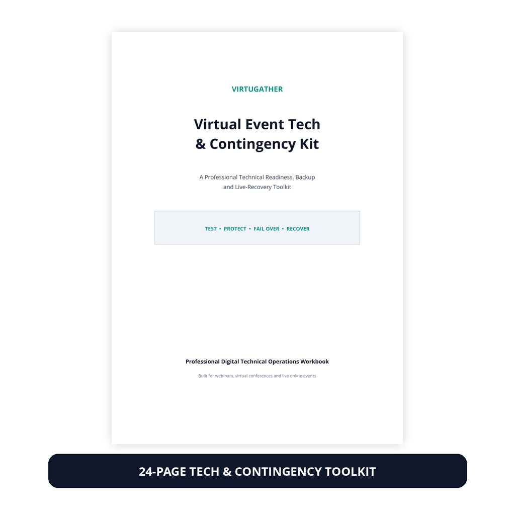 VirtuGather Virtual Event Tech and Contingency Kit main product image