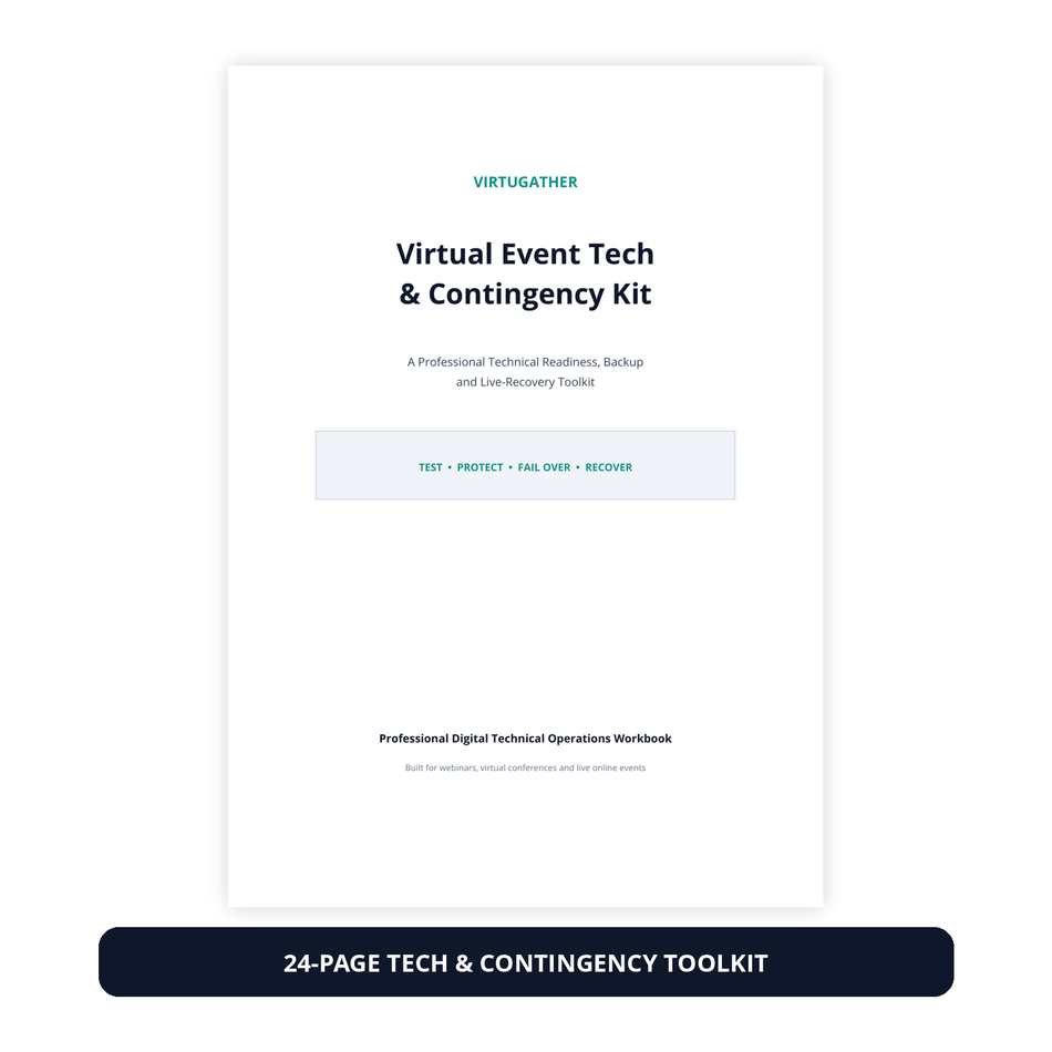 VirtuGather Virtual Event Tech & Contingency Kit