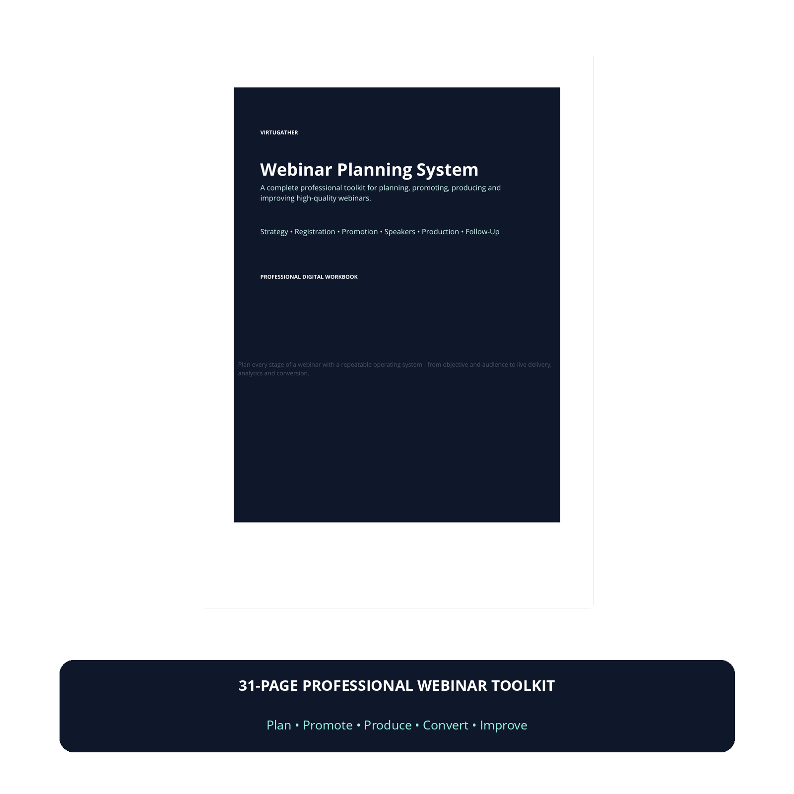 VirtuGather Webinar Planning System main product image